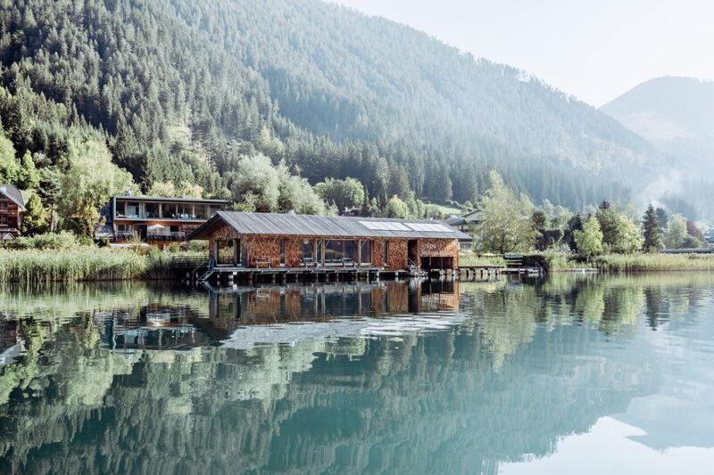 Seehotel Enzian Weissensee Eksteriør billede