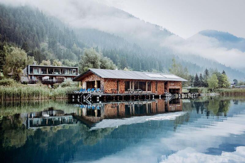 Seehotel Enzian Weissensee Eksteriør billede